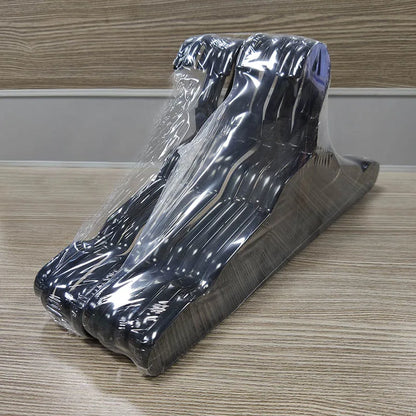 Perchas de aleación de aluminio para ropa, estante de secado para abrigos y pantalones, ahorro de espacio, almacenamiento, 5/10/20 piezas, venta al por mayor