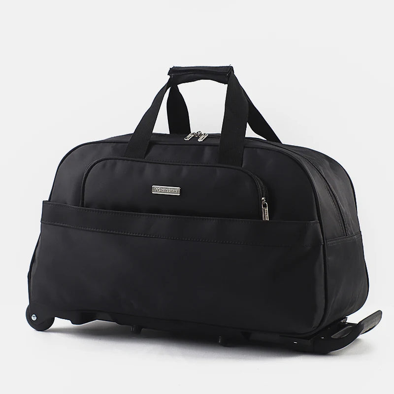 Maleta de Viaje Unisex de Gran Capacidad con Ruedas – Equipaje de Mano Portátil Impermeable