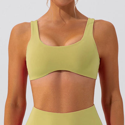 Top Deportivo Sexy para Mujer – Sujetador de Entrenamiento y Yoga, Ropa de Fitness para Gimnasio y Running de Verano