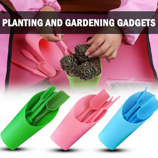 Mini Kit de Herramientas de Jardín: Accesorios de Bricolaje para Suculentas y Trasplante de Plántulas