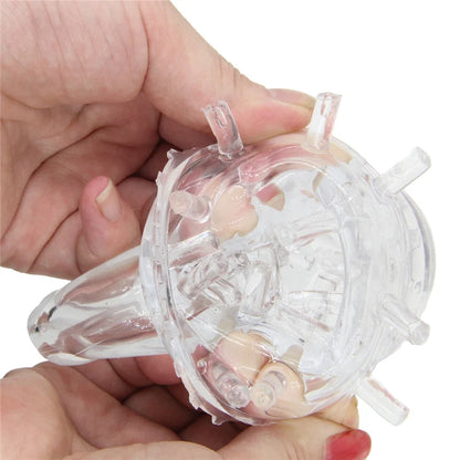 Tapa de Cabeza para Varita Mágica – Estimulador de Punto G y Clítoris de Silicona Médica para Mujeres