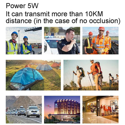 10PCS Walkie Talkie Baofeng 888S UHF 400-470MHz | Radio Bidireccional 5W Profesional de Largo Alcance para Seguridad