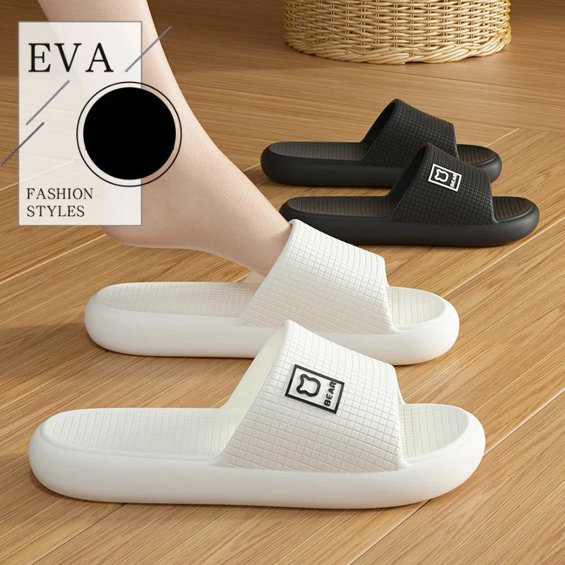 Sandalias Antideslizantes para Hombre y Mujer - Chanclas Suaves y Cómodas para el Hogar, Moda Verano