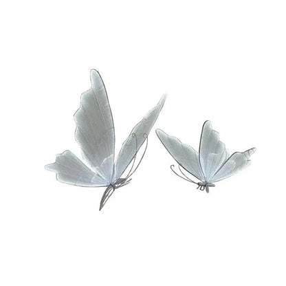 Decoración Colgante de Alas de Mariposa Brillantes para Navidad - Ideal para Bodas, Hoteles, Fiestas de Año Nuevo y Cumpleaños