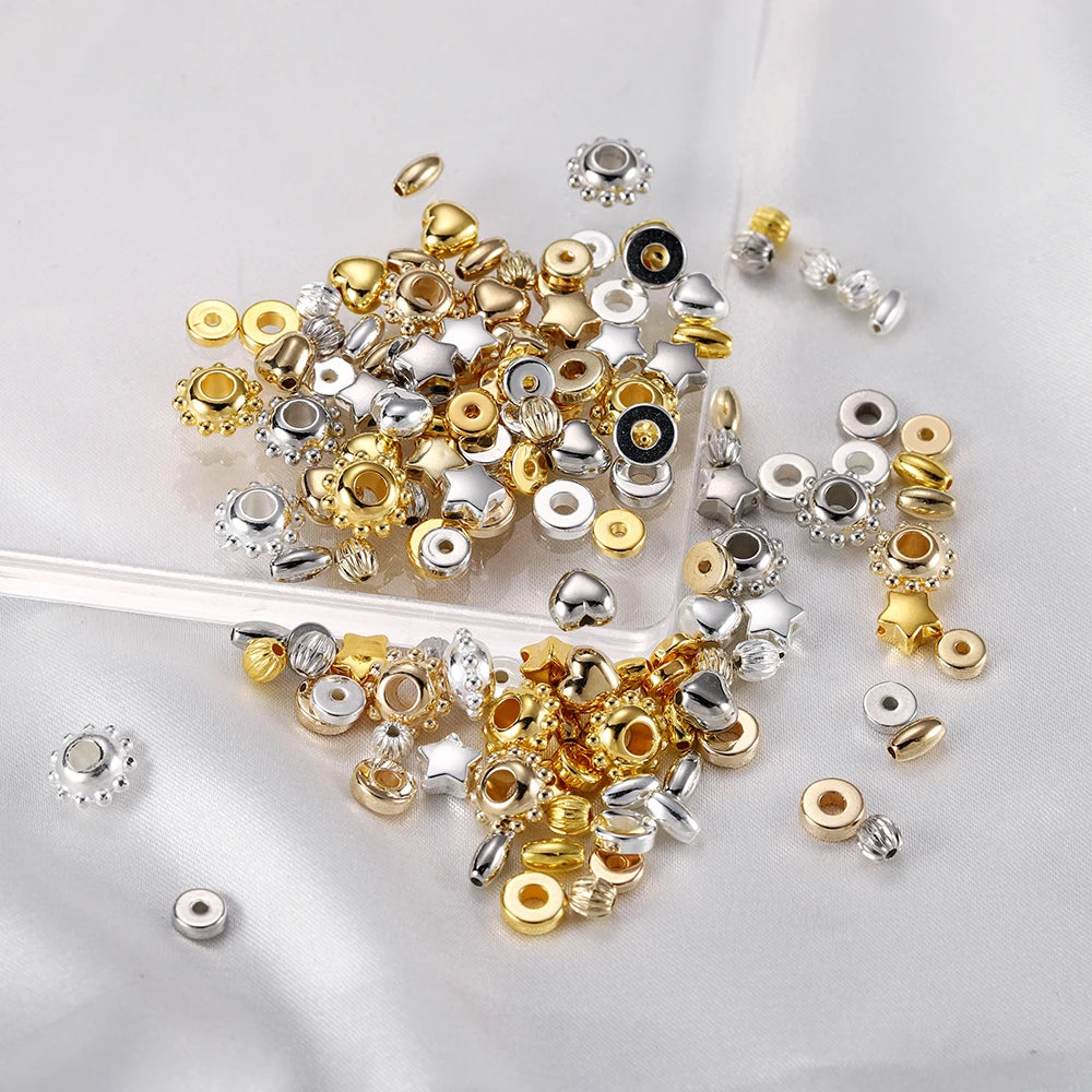 Cuentas Irregulares CCB para Joyas - 100-200 Piezas para DIY de Collares y Pulseras