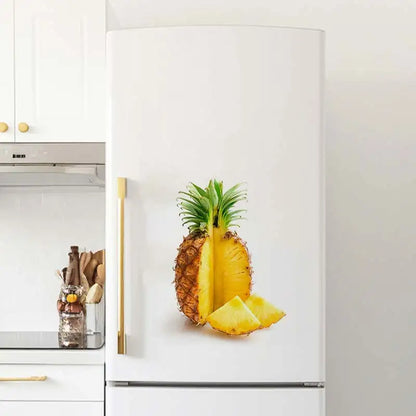 Pegatina de pared pintada a mano de frutas, decoración para cocina y comedor, calcomanía impermeable - Modelo M776