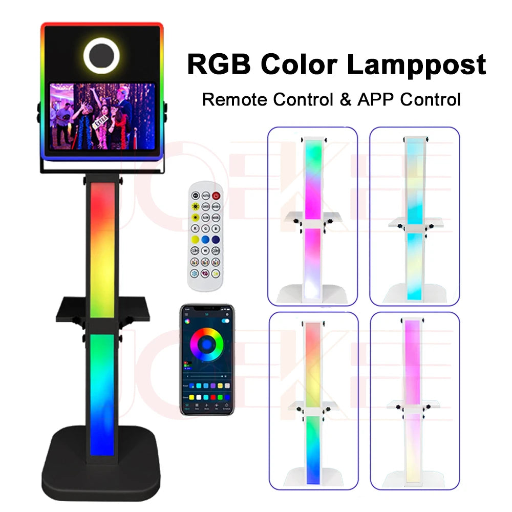Máquina de Selfies Portátil con Pantalla Táctil de 15.6 pulgadas - Cabina de Fotos Mágica DSLR para Bodas, Fiestas y Eventos