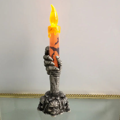 Halloween Decoration Verlichting Skull Spoken Party Kaars Led Pompoen Party Happy Halloween Party Decor Voor Thuis