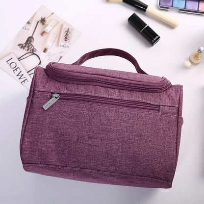 Neceser de Viaje Impermeable con Gancho - Organizador Cosmético para Mujeres y Hombres