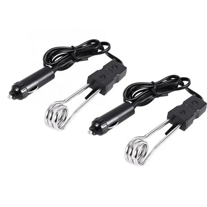 Calentador de Agua Inmerso Eléctrico Portátil 12V/24V | Calentador Instantáneo para Auto