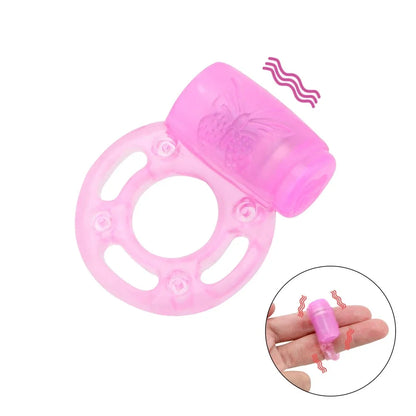 Anillo Vibrador Estimulador de Placer | Anillo Erótico para Mejorar la Capacidad Intima | Anillo Vibrador para Clítoris y Juegos Previos