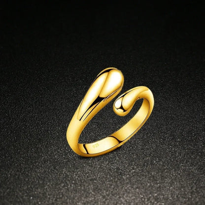 Juego de Joyas de Gota de Agua Personalizadas (4 Piezas)