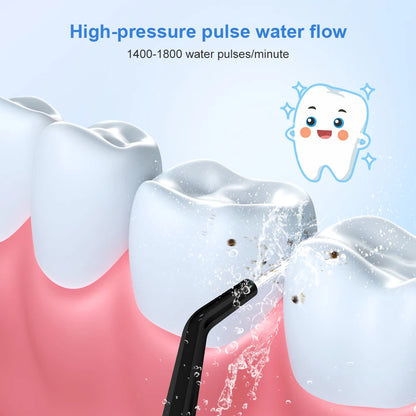 rrigador Oral Portátil INSMART - Limpiador Dental con Tanque de 300ML, 4 Modos y Batería Recargable