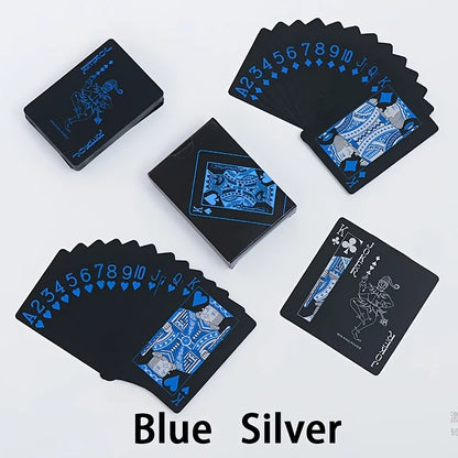 1 Pieza de Cartas de Póker Impermeables de Plástico PET - Ideal para Juegos de Mesa en Halloween, Día de Acción de Gracias y Navidad