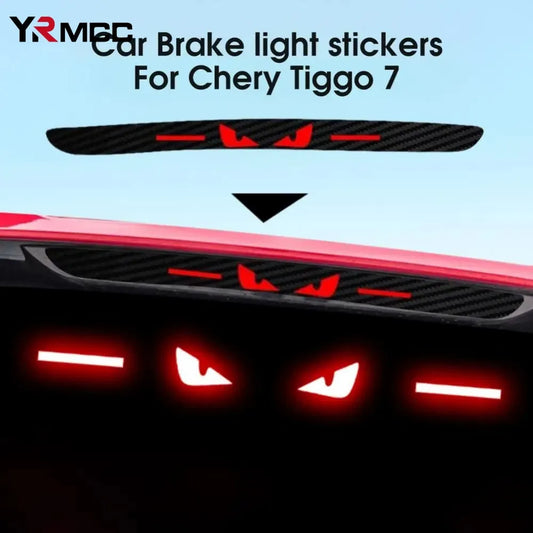1 PCS Sticker Decorativo para Luz de Freno Eagle Eye - Estilo Personalizado para Chery Tiggo 7