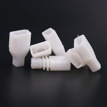Tapón de Extremo para Luz de Neón Utilizado para Tira de Neón de 6mmx12mm Señal de Neón DC5V DC12V DC24V AC110V AC220V Accesorios de Iluminación de Tapón de Extremo de Plástico para Tira de Neón LED