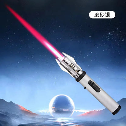 PISTOLA DE PULVERIZACIÓN de autodefensa a prueba de viento para mujer, soldadura inflable a prueba de viento, encendedor directo de alta potencia, encendedor multiselección