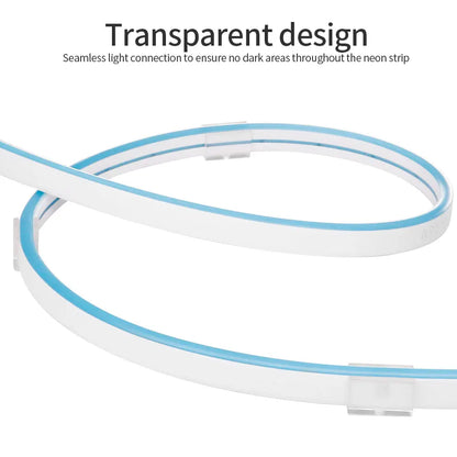 Conector de Tira LED, Clips de Fijación, Accesorios de Plástico para Fijación en Pared, Compatibles con Cinta de Luz de Neón LED RGB 5050, 6MM, 10MM, 12MM, 15MM