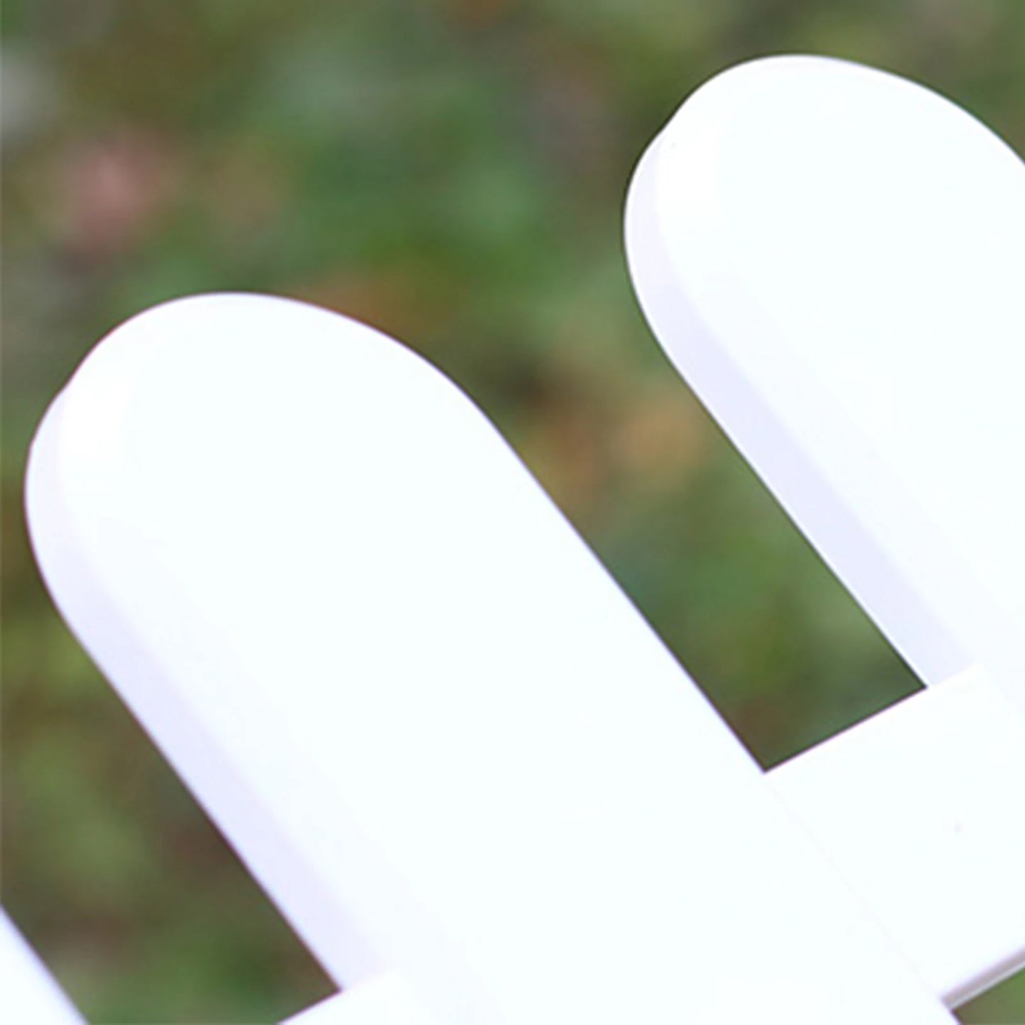 Bordes Blancos para Jardín - Valla Ornamental para Césped y Plantas, Ideal para Villas Interiores y Exteriores