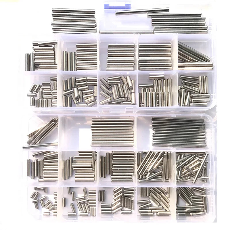 Set de Pasadores Cilíndricos de Localización M1 M1.5 M2.5 M3 M4 M5 M6 M8 - Acero Inoxidable 304, Fijación Segura