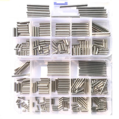 Set de Pasadores Cilíndricos de Localización M1 M1.5 M2.5 M3 M4 M5 M6 M8 - Acero Inoxidable 304, Fijación Segura