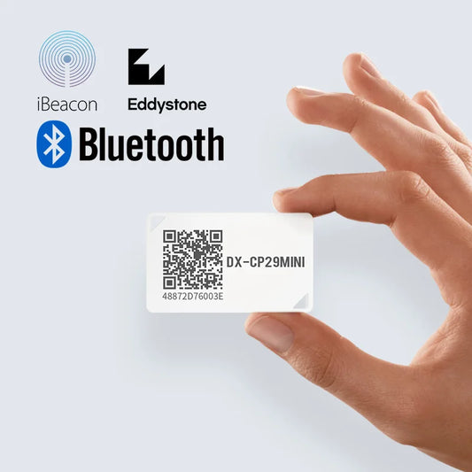DX-Smart Wireless Eddystone Mini iBeacon Dialog 14531 BLE 5.1 Etiquetas Rastreador Ubicación Bluetooth Beacon IP67 Resistente al agua