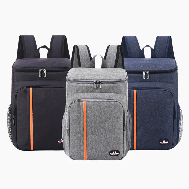 Bolsa Térmica Portátil de 20L: Caja de Alimentos Duradera, Impermeable y Aislada para Picnic y Camping