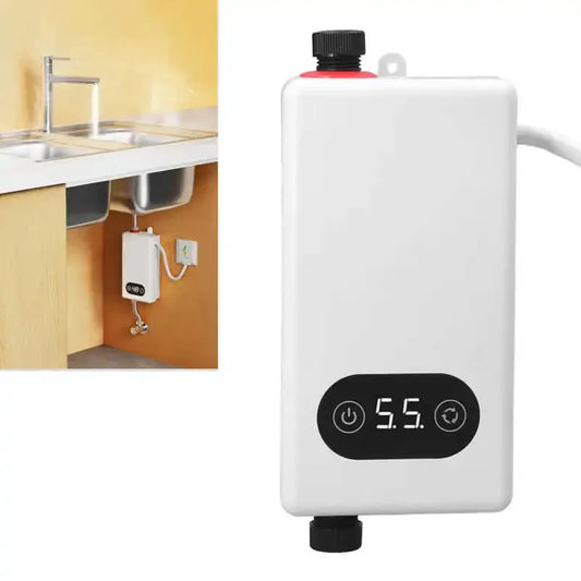 Calentador de Agua Eléctrico Instantáneo 4500W | Función de Memoria y Temperatura Constante 220V
