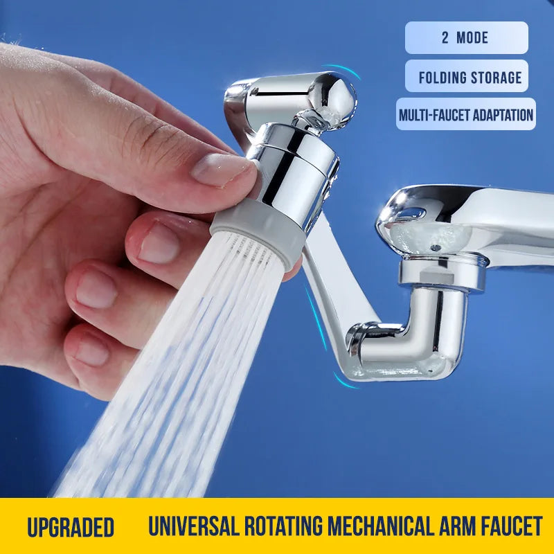 Extensor de Grifo Rotatorio 1080° | Cabezal Pulverizador Multifuncional para Cocina y Baño