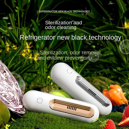 Desodorante para Refrigerador USB - Purificador de Aire Portátil con Esterilización y Eliminación de Olores