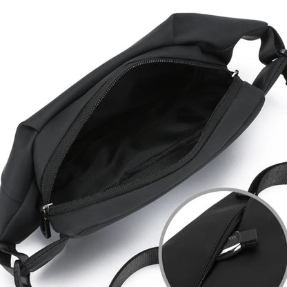 Bolso de Cintura para Hombre - Fanny Pack Minimalista para Deportes y Running, Resistente al Agua y Estilo Crossbody