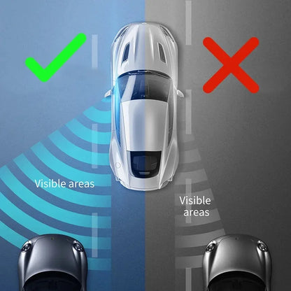 Espejo Retrovisor para Punto Ciego de Coche, Pack de 2 Unidades, Ángulo Amplio 360° Ajustable para Mayor Seguridad al Conducir