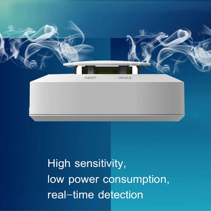 GauTone PA-441 Smoke Alarm - Detector de Humo Inalámbrico 433MHz para Protección contra Incendios y Sistema de Seguridad del Hogar