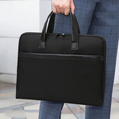 Maletín Oxford para Hombre y Mujer - Maletín de Oficina, Bolsa para Archivos y Computadora, Gran Capacidad