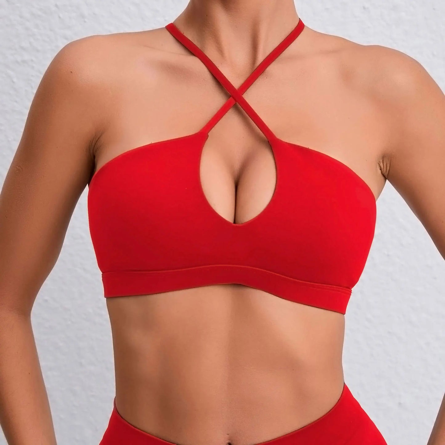 Top Deportivo Hearuisav para Mujer | Sujetador Deportivo de Yoga y Fitness con Diseño Cruzado, Elástico y Transpirable