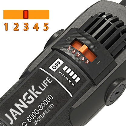 Taladro Eléctrico Mini con Amoladora y Kit de Herramientas Rotativas 110V 220V: Ideal para Perforar, Pulir, Rectificar, Tallar y Modelar