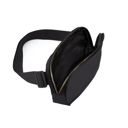 Bolso de Cintura para Mujeres - Fanny Pack con Cremallera, Bolso Crossbody para Deportes y Viajes, Bolsa Casual para Mujer