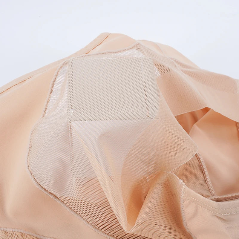 Pack de 3 Pantalones Shaper de Malla Transpirable y Sin Costuras para Mujeres, Control Slimming, Cintura Alta y Elástico