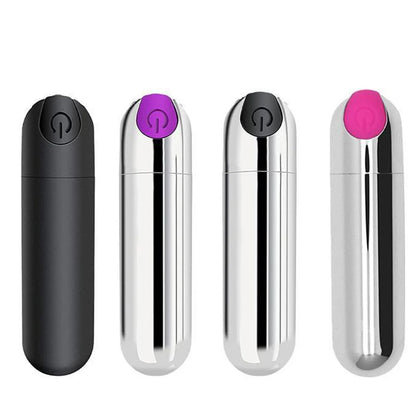 Vibrador de Bala Anal USB Recargable | Estimulador Potente de 10 Velocidades | Juguete Erótico para Hombres y Mujeres | Masajeador Sexual para Adultos
