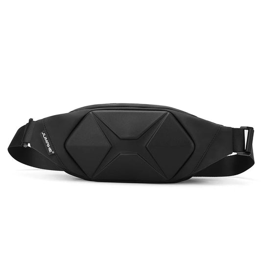 Bolso de Cintura Estilo Punk para Motociclista – Fanny Pack Retro Ajustable para Deportes y Actividades al Aire Libre