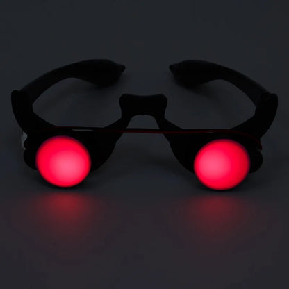 Gafas de Halloween con Ojos Rojos Brillantes - Accesorio de Cosplay Escalofriante