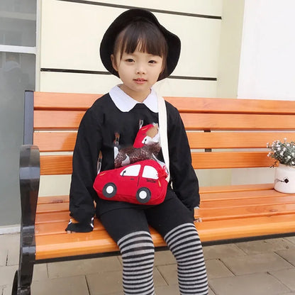"Bolso Bandolera Infantil Mini – Diseño de Caricatura para Niños y Niñas, Perfecto como Monedero o Bolso de Mano"