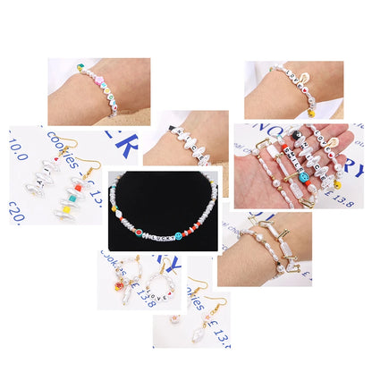 Cuentas de Perlas de Imitación ABS Irregulares - Accesorios para Pendientes, Collares y Pulseras DIY