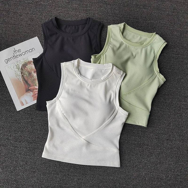 Sostenedor de Yoga para Mujer - Sujetador Deportivo Shockproof y con Acolchado para Fitness