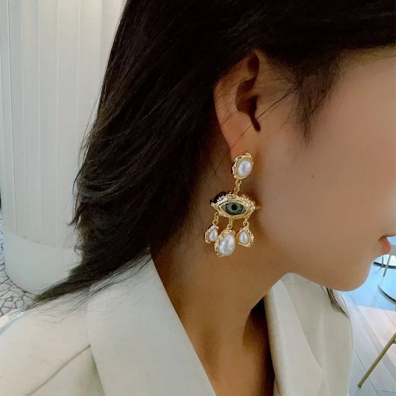 Pendientes Largos Estilo Francés - Moda Elegante para Cualquier Ocasión