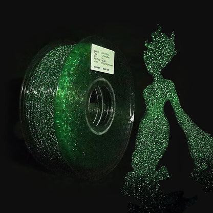 Filamento PLA 3D que Brilla en la Oscuridad - 1kg 1.75mm