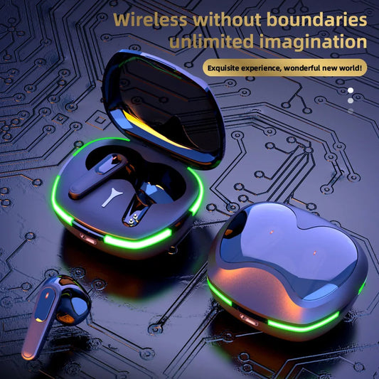 Auriculares Bluetooth Pro 60 TWS Inalámbricos, con Micrófono, Estéreo, Audífonos de Ayuda Auditiva, Auriculares Air Pro, Sonido de Alta Calidad