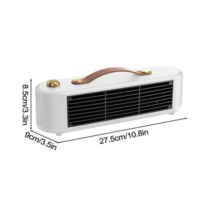 Calentador Eléctrico Portátil para Interiores – Calefactor Eficiente de 800W con Protección de Seguridad y Calentamiento Rápido