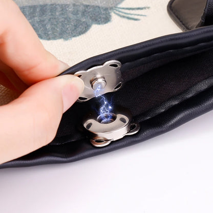 Botones Magnéticos Invisibles de Metal para Bolsos y Ropa – Cierres y Aseguradores para DIY (1/5/10 Sets)