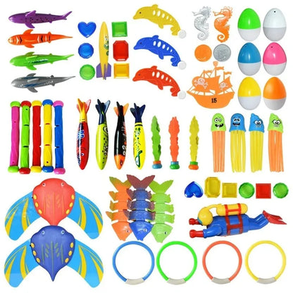 Juguete Acuático de Tiburón para Niños - Juego de Lanzamiento y Buceo en la Piscina, Regalos Educativos y Divertidos para el Verano